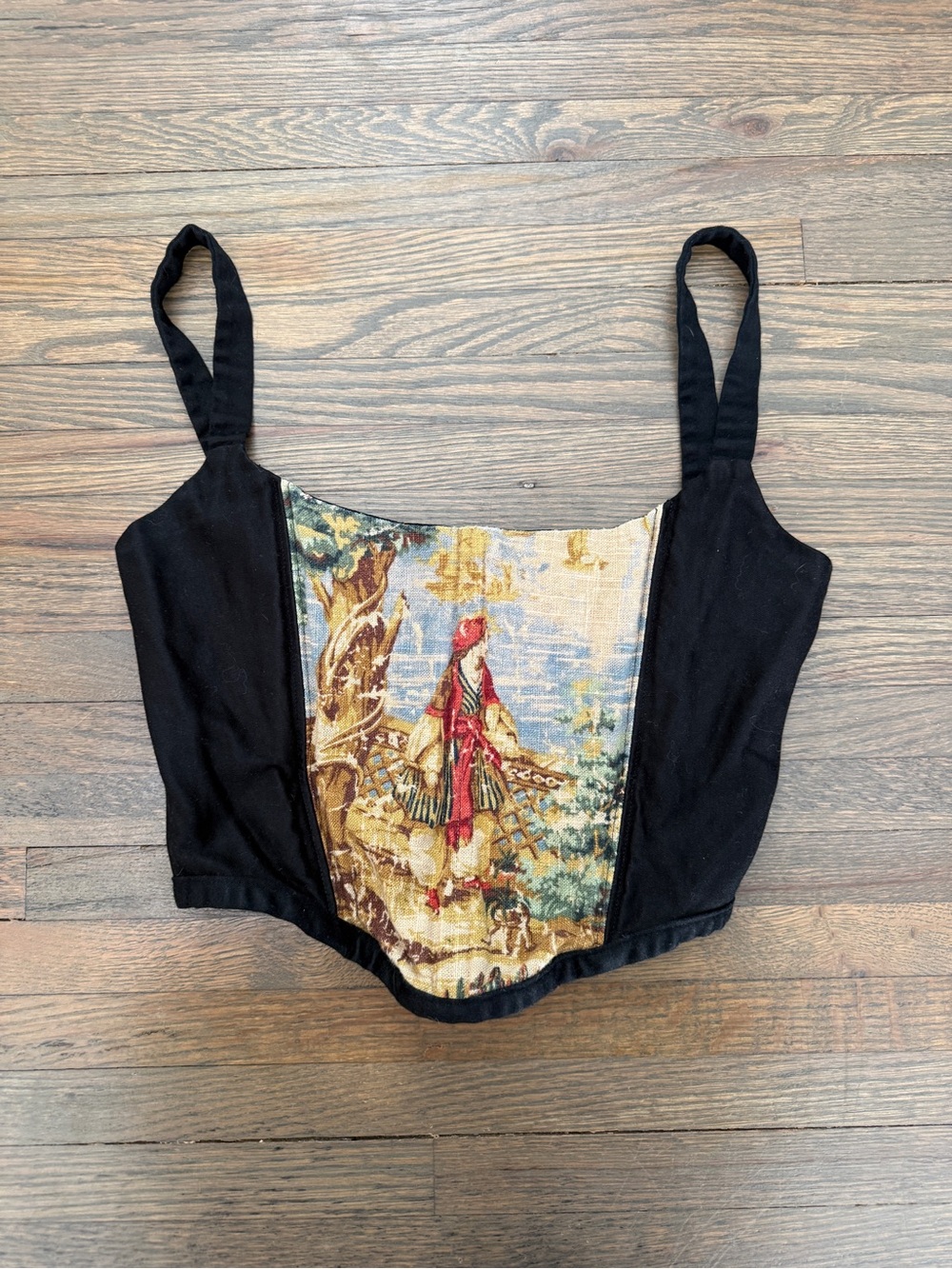 Handmade, One-of-a-Kind Corset Tank Top